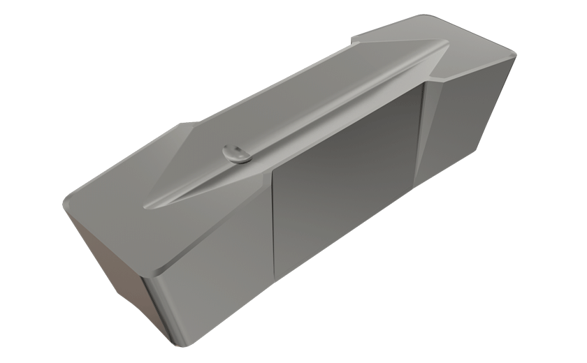 Flat Top Precision Double-Ended Inserts with T-Land, for Machining Cast Iron