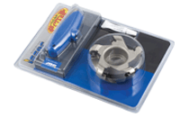 The kit contains HELIOCTO face mill using octagonal, round and HELIOCTOFEED segmented radii inserts.