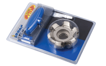 The Kit Contains HELIDO 45° Face Mill and 10 Inserts