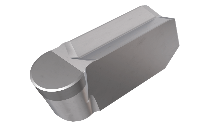 CBN Tipped Inserts, Full Radius for Grooving and Turning on Hard Ferrous Materials