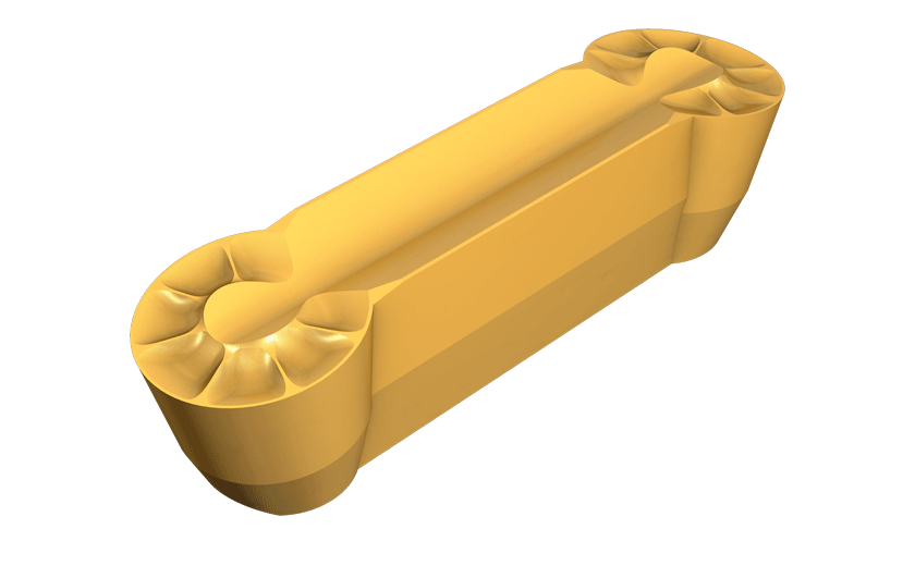 Utility Double-Ended Full Radius Inserts for Grooving and Profiling