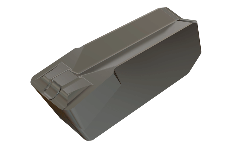 Utility Single-Ended Inserts for Grooving and Turning Ductile Materials