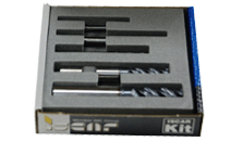 CHATTER FREE Kit Containing 4 Solid Carbide Endmills for Roughing and Finishing Operations