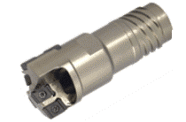 Deep Single Tube Drill with External 4 Start Thread Connection and Indexable Inserts