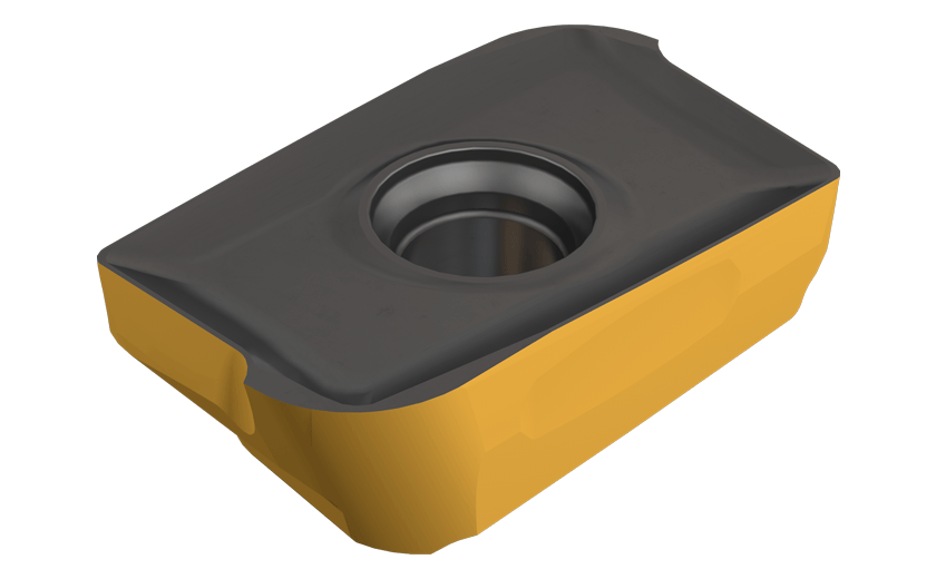 High Durability Inserts, with a Variety of Corner Radii for Heavy Milling