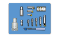 Kits Contain a Fine Boring Head and Various Boring Toolholders and Inserts