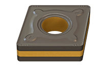 Double-Sided 80° Rhombic Inserts for Rough Turning on Stainless Steel and Soft Materials