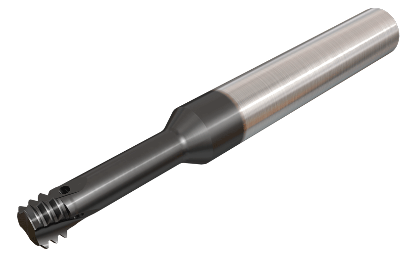 Small Diameter, Short ,Solid Carbide, J-Type Profile Threading Endmills