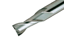Solid carbide endmills, center cutting, 2 flutes, 30° helix. SOLID-ECO - economical type endmills.