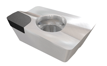 Single Corner R.H. Inserts with an IB85 PCBN Brazed Tip, for Machining Hard Materials