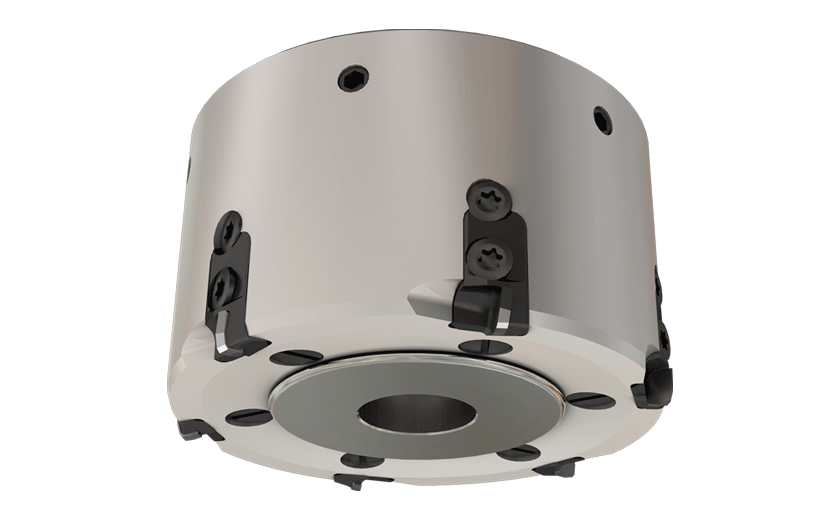 Face Mills with Adjustable Cartridges for High Speed Machining of Aluminum Alloys, Cast Iron and Carbon Fiber