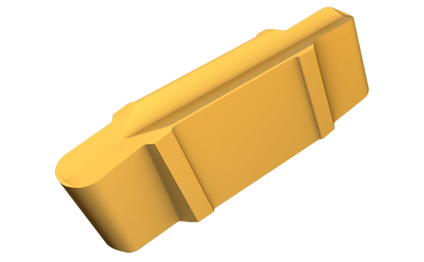 Flat Top Precision Double-Ended Inserts with Full Radius for Grooving