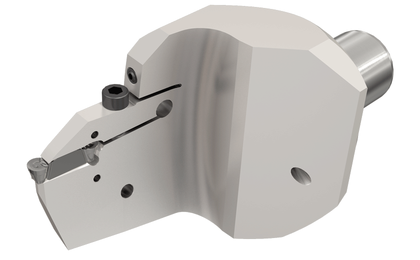 Internal Machining Heads with CLICKFIT Adaptation for Facing and Internal Machining of Aluminum Wheels