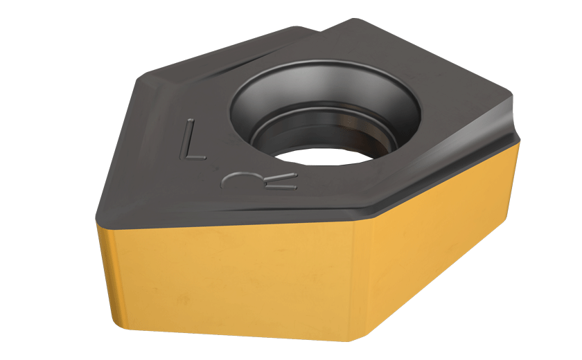 Double-Sided Wiper Insert with 4 Cutting Edges