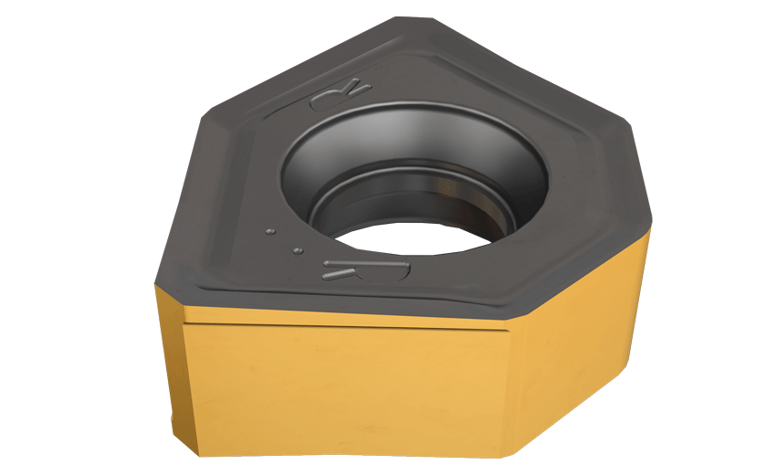 Octagonal Double-Sided Wiper Insert with 4 or 8 Cutting Edges