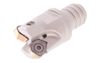 Fast Feed Endmills with MULTI-MASTER Threaded Connection, Carrying Double-Sided Inserts with 6 Cutting Edges