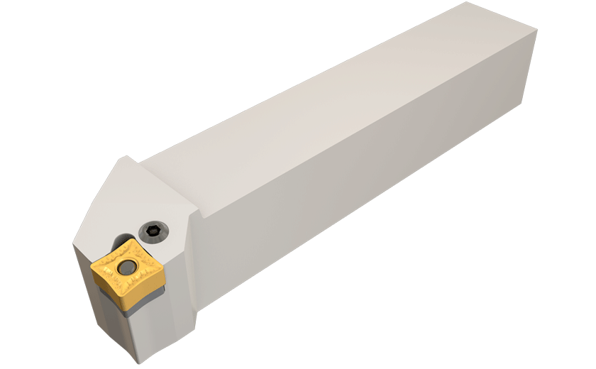 LeverLock holders for negative inserts with four 80° corners.