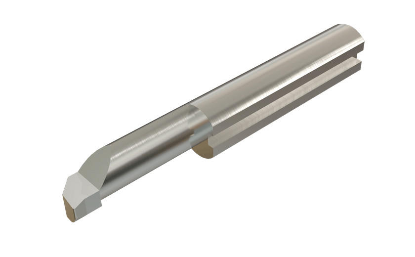CBN Tipped Inserts for Internal Turning Profiling and Chamfering of Hard Steel