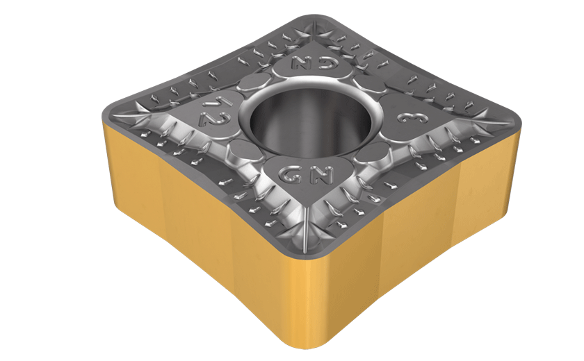 Double-Sided Inserts with Four 80° Corners for General Applications
