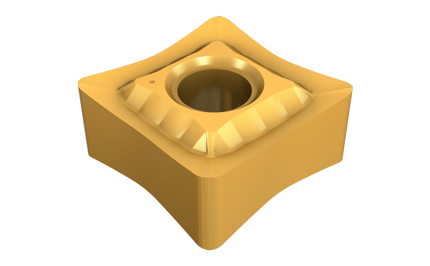 Double-Sided Inserts with Four 80° Corners for General Applications