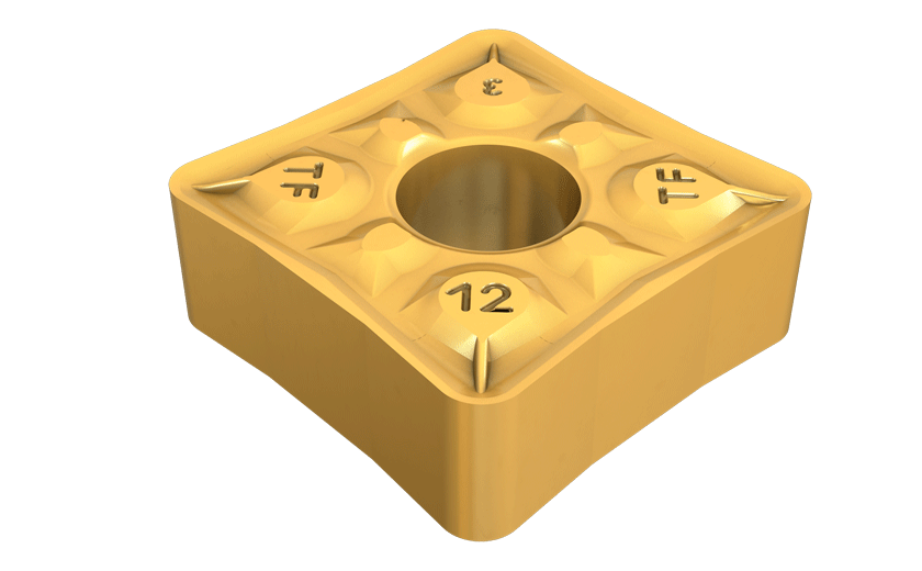 Double-Sided Inserts with Four 80° Corners for General Applications