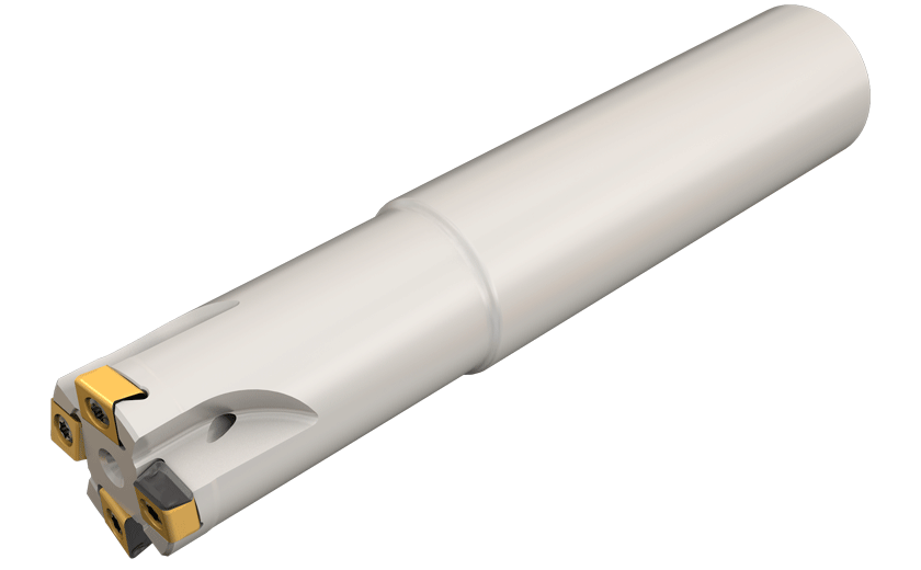 Side Plungers Using Tangentially Clamped Inserts with 4 Cutting Edges