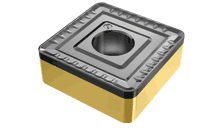 Single-Sided Square Insert with a Strong Cutting Edge for Extra Rough Turning