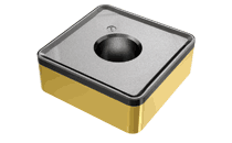 Single-Sided Square Insert with a Strong Cutting Edge, for Extra Rough Turning
