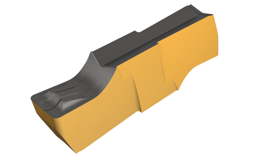 Precision Double Ended Inserts for Internal Grooving and Turning of Ductile Materials