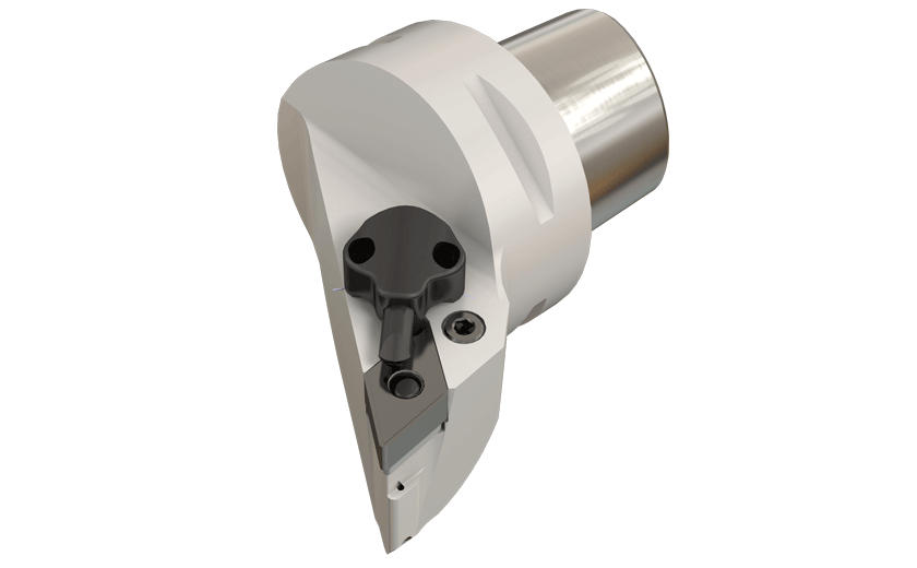 Lever Lock Toolholders for Negative 55° Inserts with CAMFIX Exchangeable Heads and Channels for High Pressure Coolant