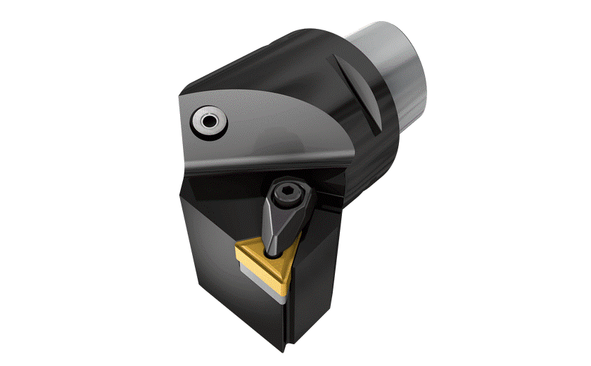 93° Face Lead Angle Toolholders, for Negative Triangular Inserts with CAMFIX Exchangeable Shanks