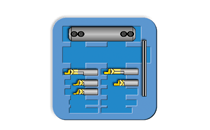 Contains One Toolholder and a Set of Solid Carbide Miniature Face Turning and Grooving Boring Bars