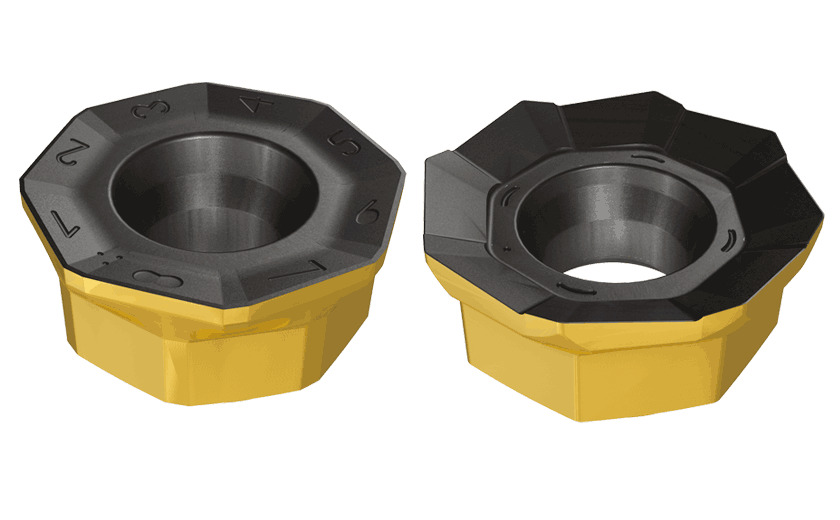 Octagonal High Feed and 45° Inserts