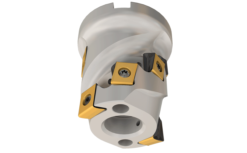 Basic Units for Modular Extended Flute Shell Mills