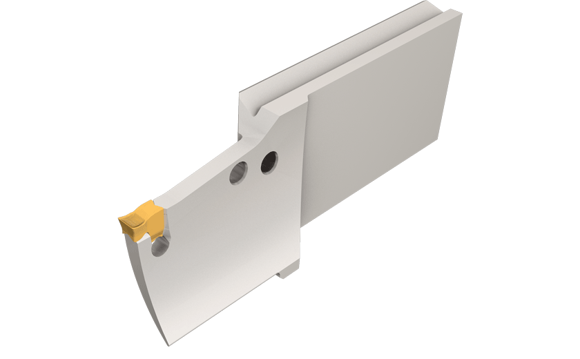 Reinforced Face Grooving Blades