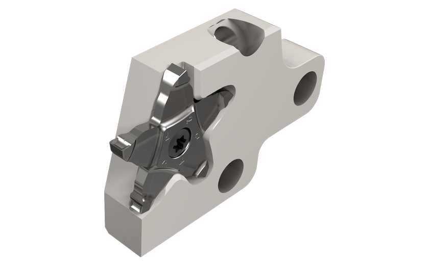Reinforced Adapters for PENTACUT Grooving Inserts