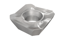 Super Positive Square Milling Inserts, for 45° Finishing and Medium Machining of Soft Materials