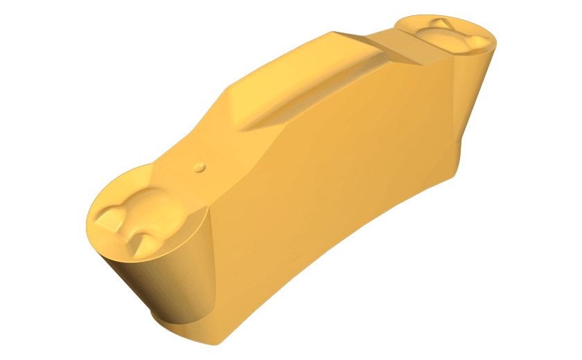 Utility Double-Ended Full Radius Inserts, for External and Internal Grooving and Profiling