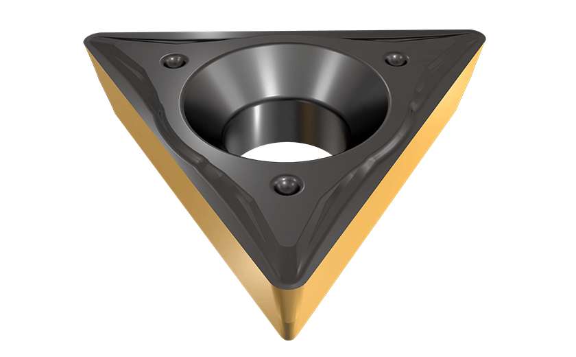 11° Positive Triangular Inserts with a Positive Chipformer and Low Cutting Forces for Internal Turning and Finishing