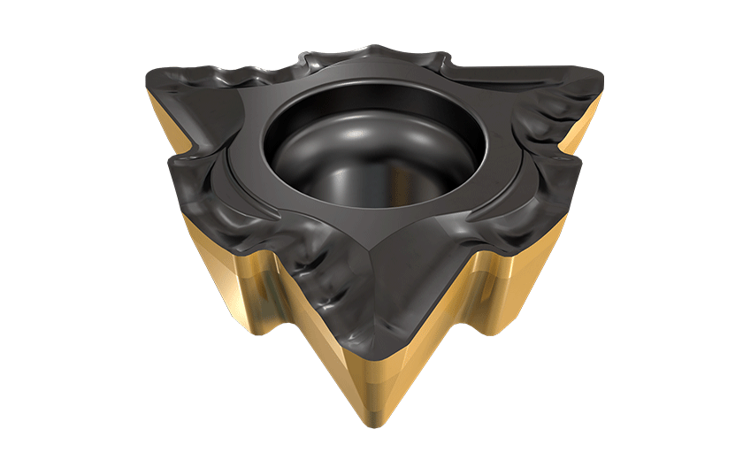 Inserts for DZ Drills with Serrated Cutting Edges, for Chip Splitting at Low-to-Medium Feeds