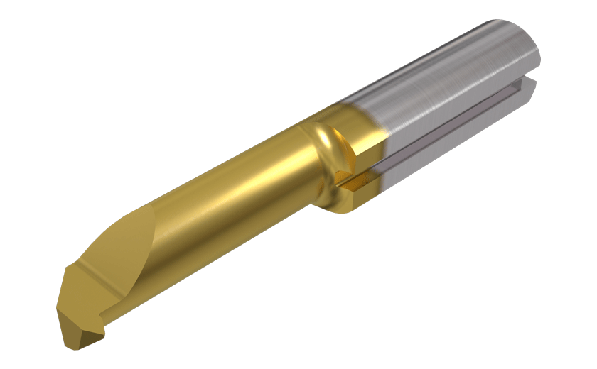 Mini-Carbide Bars for ISO, Internal Thread Turning, Dmin 2.4 mm