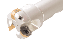 45° Endmills, Carrying Octagonal or Round Inserts