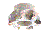 45° Face Mills, Carrying Octagonal or Round Inserts