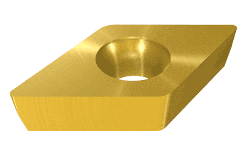 55° Rhombic, 7° Positive Flank Inserts, for Short Chipping Materials