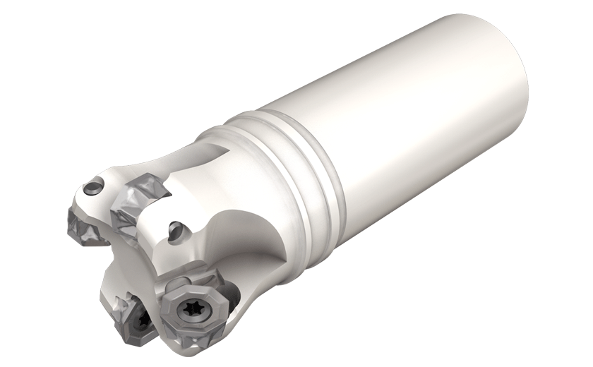 Multifunctional Endmills for Four Insert Shapes