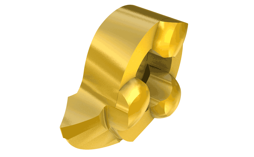 Internal Threading Inserts, for Threading 60° Partial Profile in 8 mm and Larger Holes