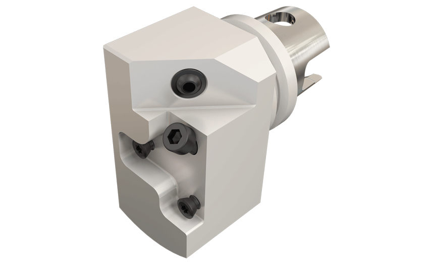 Perpendicular Holders for Grooving, Turning and Facing Adapters with KM® Exchangeable Shanks