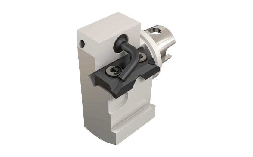 Blocks with KM® Exchangeable, Tapered Shanks for Parting and Grooving Blades