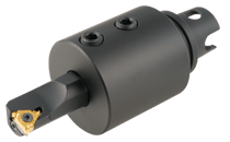 Holders for boring bars with KM® Exchangeable Tapered Shanks