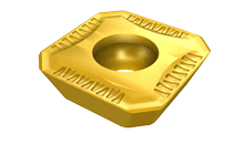 Milling Inserts with Ribs Along Edges, for Heavy Machining